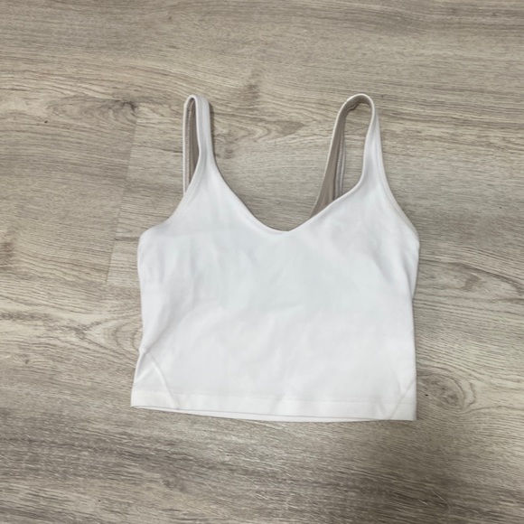 lululemon athletica Tops - Lululemon white align tank size 2